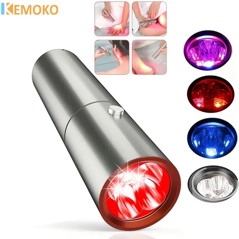 Mavi Kırmızı Işık Terapi Cihaz - Acne Light Therapy Pen incelemesi ve fiyatı