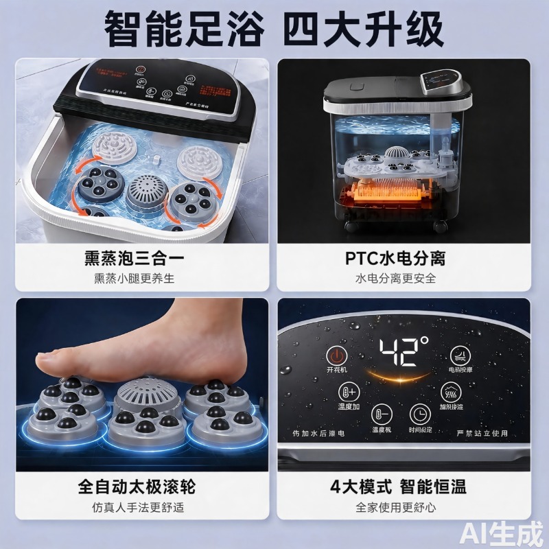Elektrikli Ayak Banyosu Kovası - Foot Bath Massager incelemesi ve fiyatı